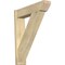Ekena Millwork Traditional Slat Rough Sawn Outlooker, Douglas Fir, 8"W x 34"D x 40"H OUT08X34X40TRA06RDF - alternate 1